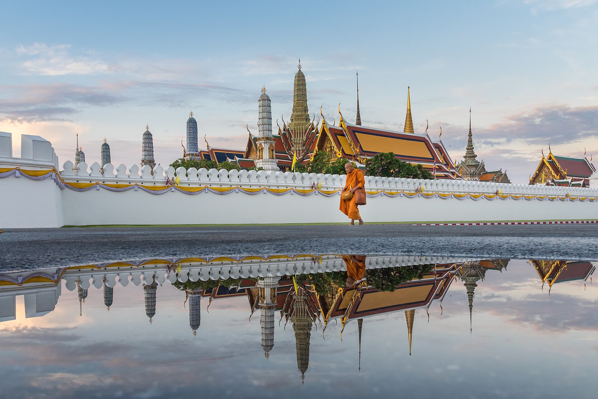 Pałac Królewski i Wat Phra Kaeo w Bangkoku